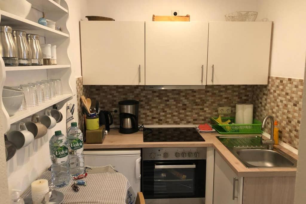 Suesses Apartmenthaeuschen In Burg Burg  エクステリア 写真